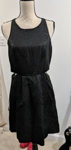 BCBG cutout dress. Size 10 - 😍 Jacquard print